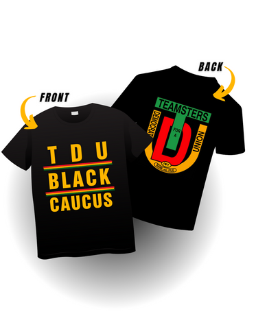 Pre-Order: TDU Black Caucus Shirt